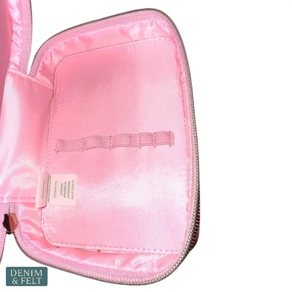 Lilly Pulitzer‎ Zip Planner Organizer Case Pastel Coral Print Travel Accessory